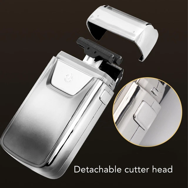 Electric Hair Clipper Floating Stainless Steel Cutter LCD Display Perfect Fi Esp