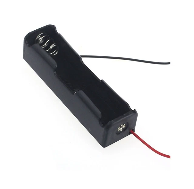 Portabatterie Per 2 Pile Stilo AA - Contenitore Con Cavo Per Alimentazione - Foto 10