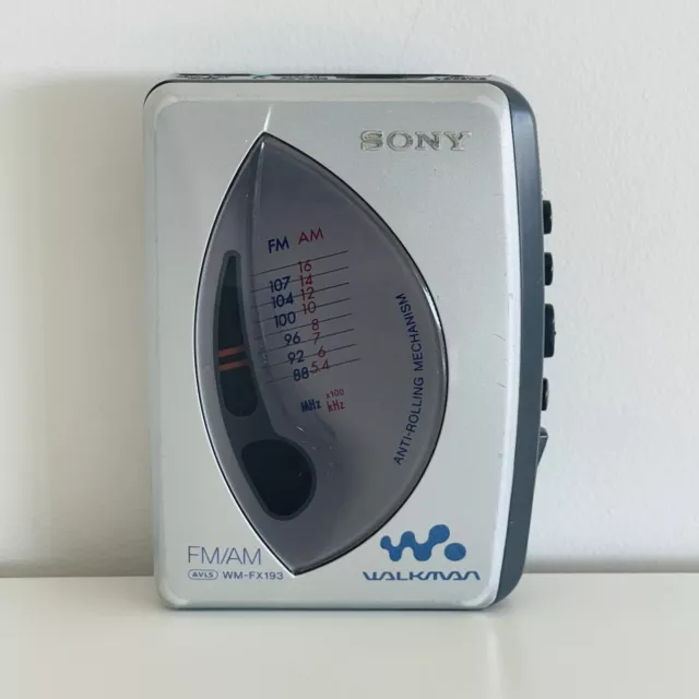 SONY Walkman WM-FX193 Stereo Radio Cassette Player VGC Cassette Player UNTESTED