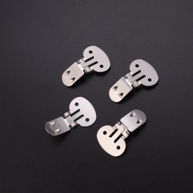 26 pz clip per scarpe bianche piatte forniture tacco decorazione progetto artistico fai da te