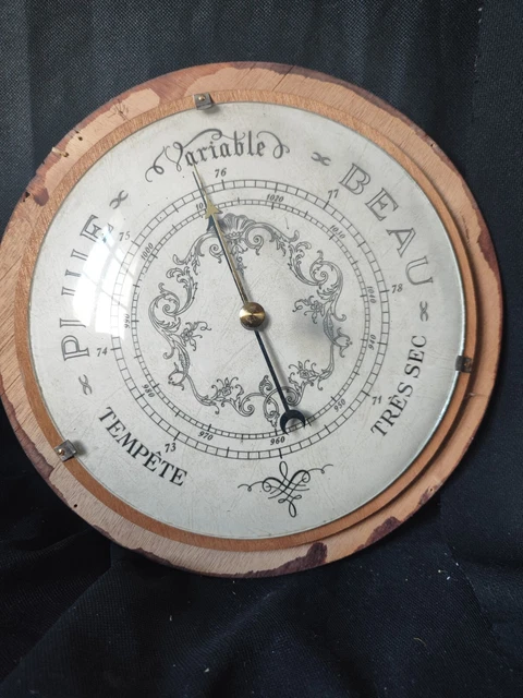 Baromètre analogique - OVM - Naudet Dourde - en laiton
