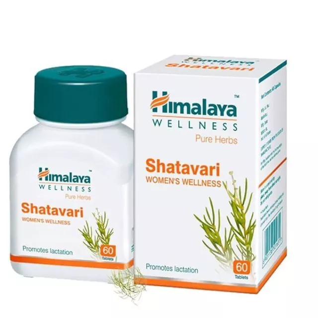 Himalaya Pure Shatavari Wellness-Tabletten für Frauen (60 Stück)