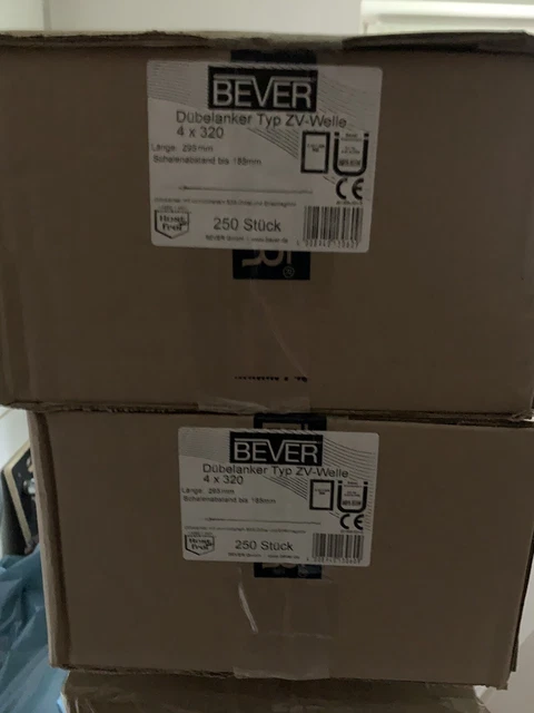 Bever Dübelanker 320x4 ZV-Welle Luftschichtanker Maueranker Verblendanker