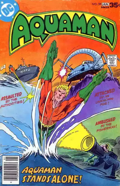 Aquaman (1st Series) #59 VG; DC | low grade - January 1978 Fisherman - we combin