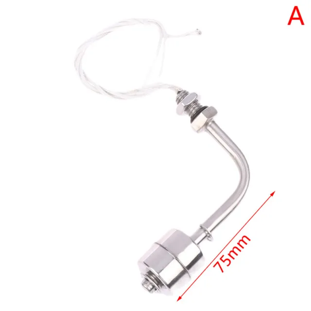 Stainless Steel Float Switch Right Angle Vertical Head Level Sensor Liquid Tank