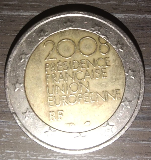 2 Euro 2008 Presidence Francaise Union Europeenne Rf Wert PIECE 2 EUROS 2008 Presidence Française Union Européenne EUR 30,00