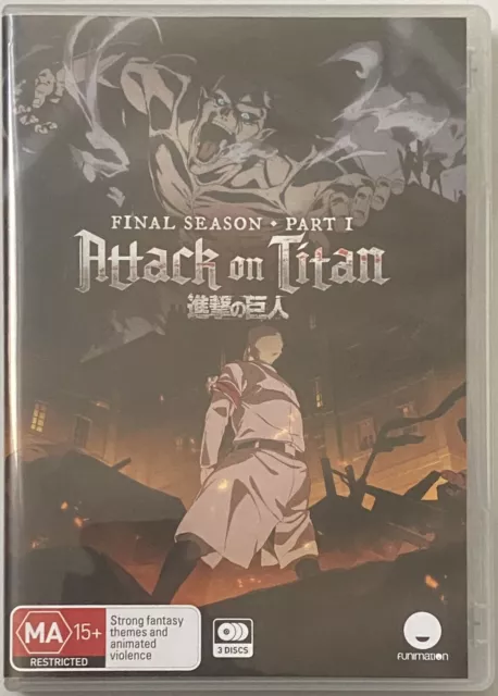 ANIME ATTACK ON TITAN: THE FINAL SEASON PART 2 VOL 1-12 END ENG DUB DVD