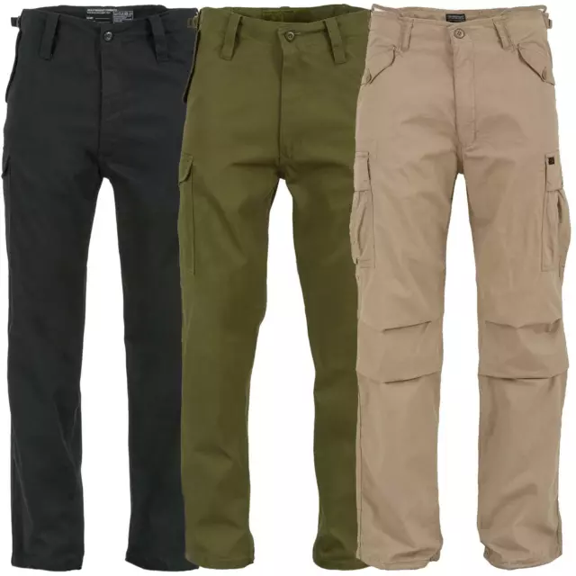 Highlander M65 Ripstop Combat Trousers Lightweight Cotton Military Army Cadet