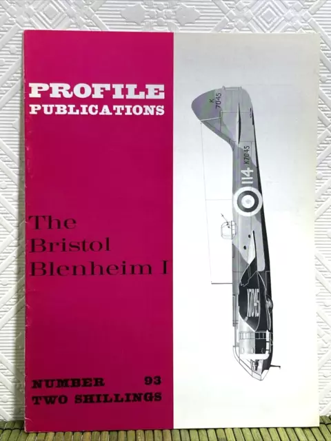 Profile Publications Aircraft The Bristol Blenheim I Number 93