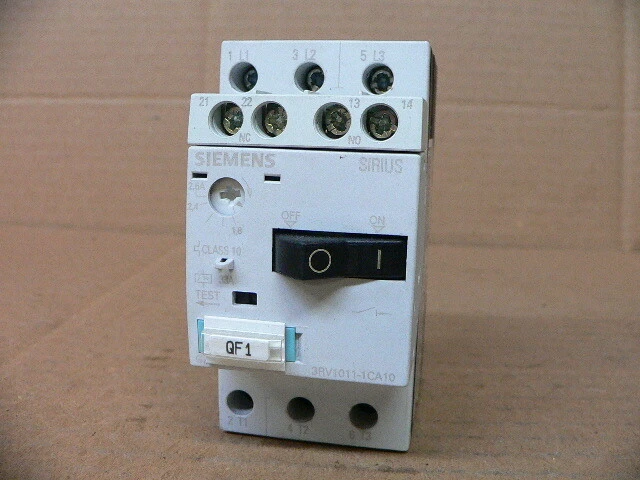 Siemens 3RV1011-1CA10 1.8-2.5 Amp Circuit Breaker