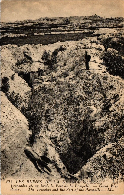 CPA AK Militaire - Tranchées - Le Fort de la Pompelle - Ruines (697519)