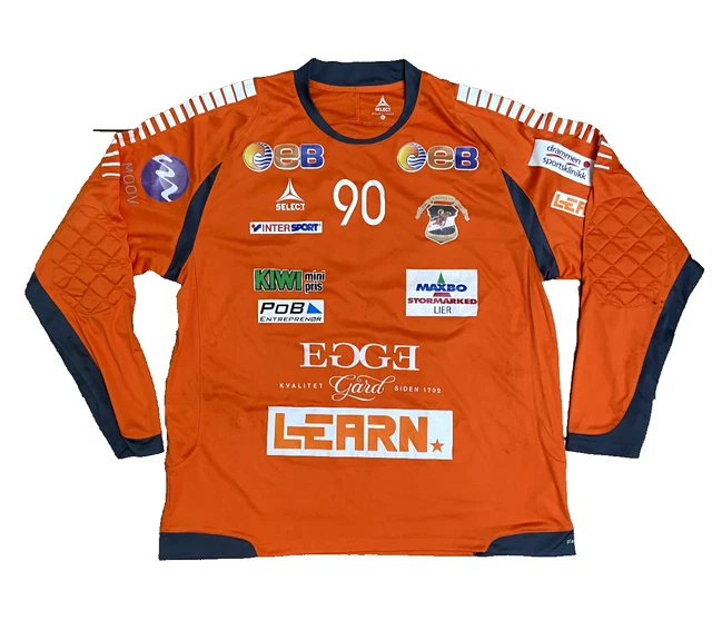 Match Worn Goalkeeper St. Hallvard Norway Jersey Shirt Handball Mens Size: XL