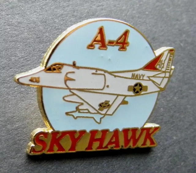 Us Navy Usn Usmc Douglas Skyhawk Sky Hawk A-4 Attack Aircraft Lapel Pin Badge 1"