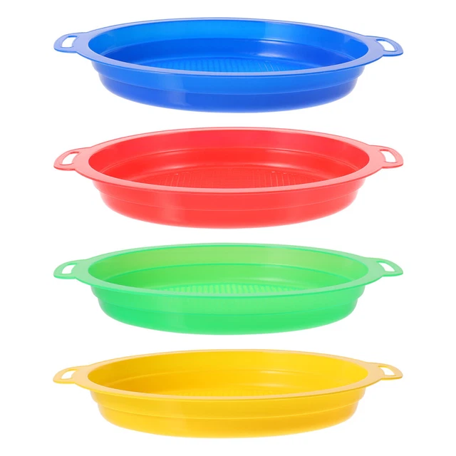 4 Pcs Gartenmaschensieb Gartenerde Mesh-Gartensieb Baby Kind Topfpflanze