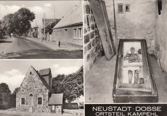 Neustadt Dosse , OT Kampehl  - Ansichtskarte, ungel.