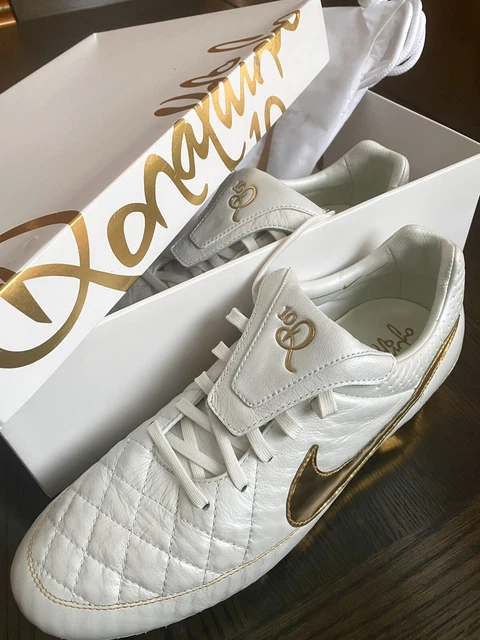 TIEMPO LEGEND V Ronaldinho R10 Touch Of Gold Prem Fg Limited Edition £380.00 - PicClick UK