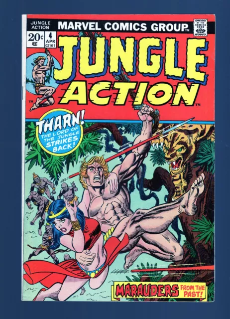 Jungle Action #4 - Gil Kane Cover Art. Feat Lorna the Jungle Girl (6.5/7.0) 1973