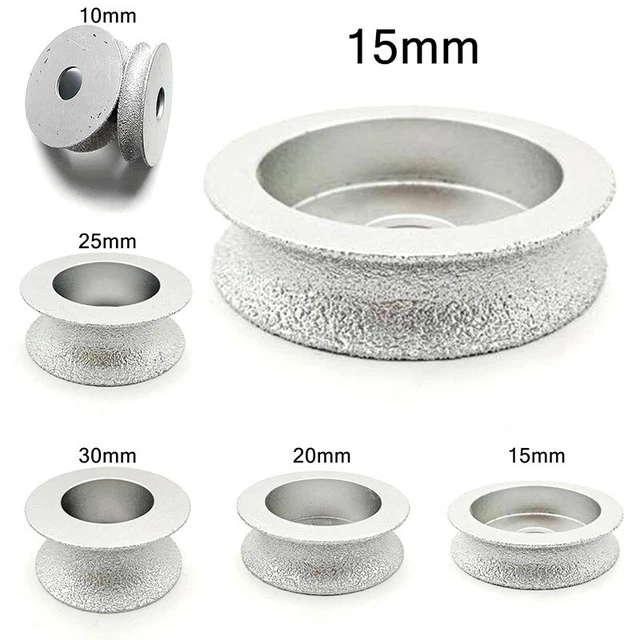 Punte Abrasive PATIKIL 6mm - Set Da 10 Pezzi Per Smerigliatrice, Lucidatura