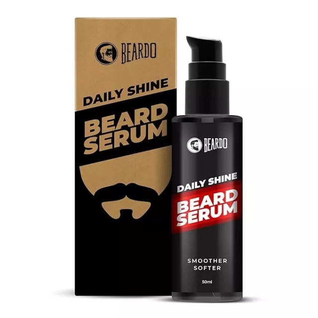 Suero para barba, 50 ml | Suero para barba de uso diario para hombre | Suaviza y suaviza