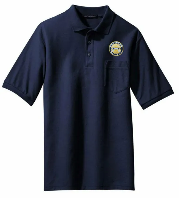 Southern Pacific Sunset Logo Embroidered Polo [02]