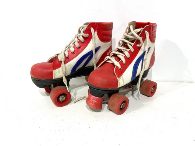 Anciens patins à roulettes pour enfants, Vintage - Label Emmaüs