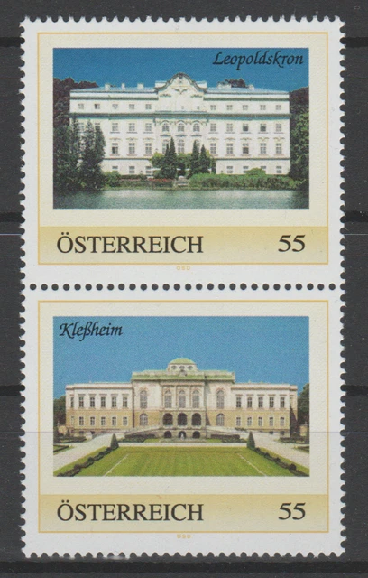 2x Personalisierte Briefmarken - Österreich - postfrisch ** (8506)