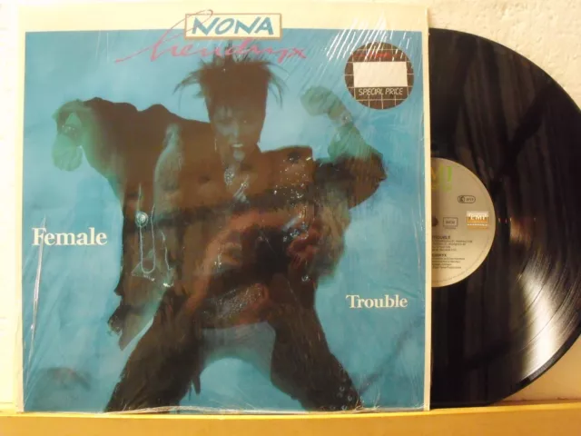 12" LP - NONA HENDRYX - Female Trouble - EMI 1987 - DMM - OIS (Lyrics) - Shrink