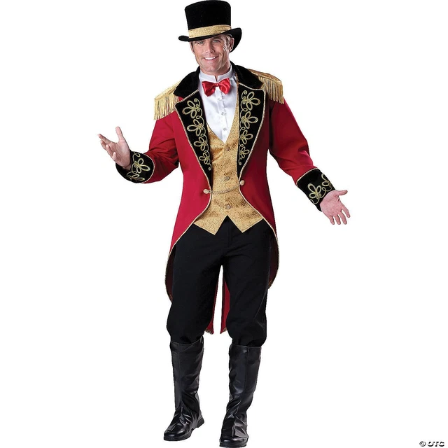 Men's ring master costume l