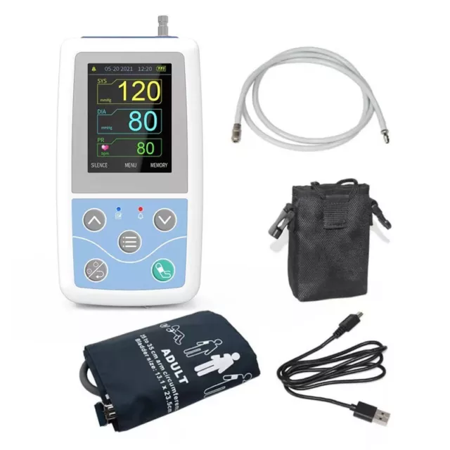 ABPM50 Ambulatorischer Blutdruckmonitor 24hour NIBP Holter data analysis USB 2