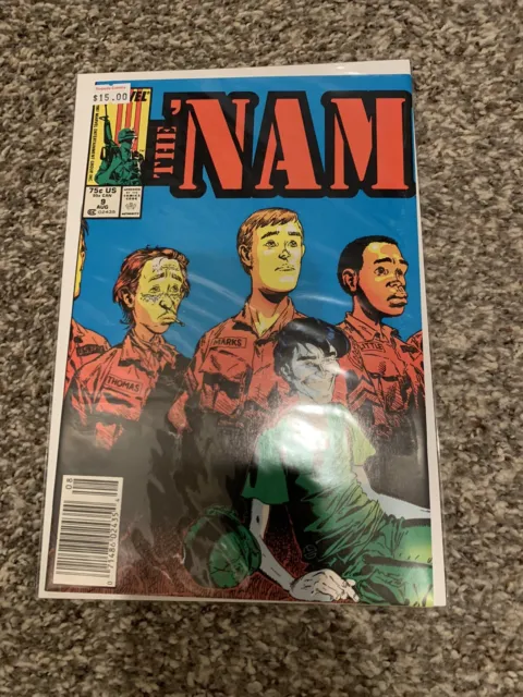 The Nam Marvel Comic Vol 1 No 9 Aug 1987 Newstand