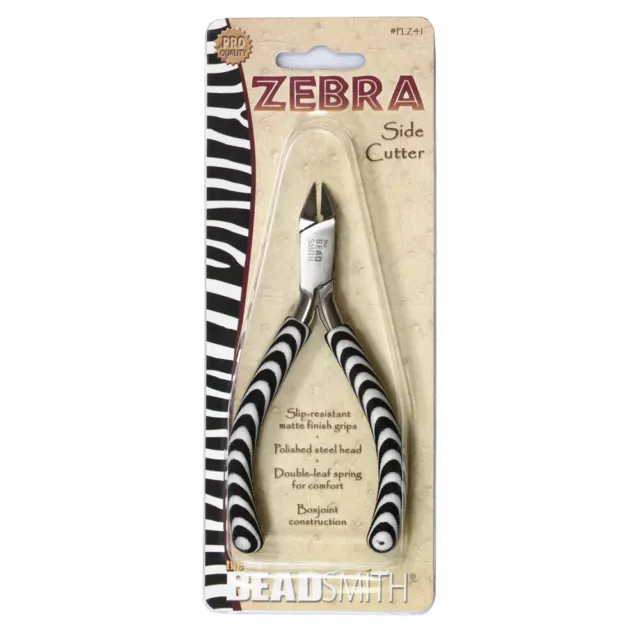 BeadSmith® Zebra Line Cutter Pliers with Double Spring * Jewelry Tools