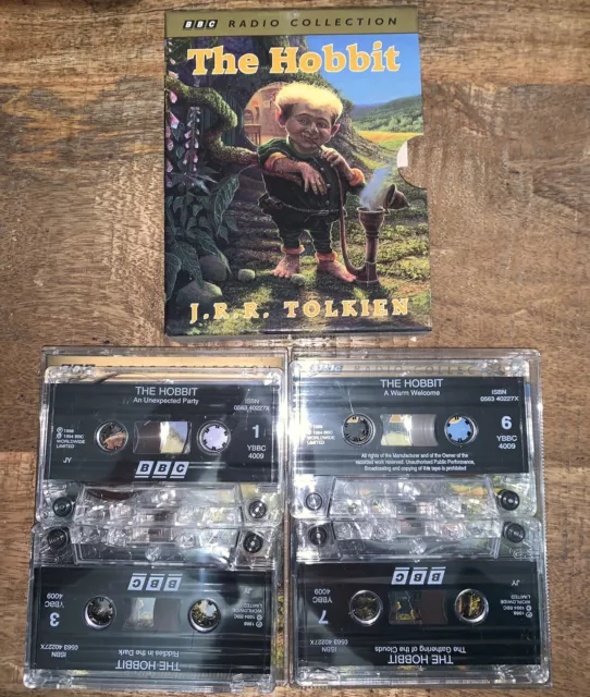 THE HOBBIT - BBC Radio Collection - audio drama cassette tapes JRR Tolkien 1994