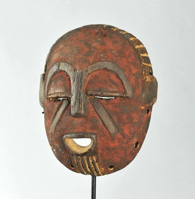 Rare MBOLE BAMBOLE Mask Congo Rdc Zaire Kongo African Tribal Art 1311