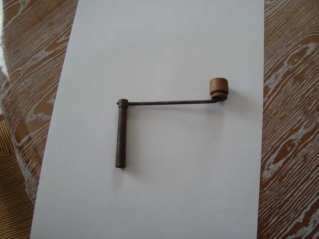 Clé De Remontoir Carrée 60 Mm Pour Pendule Mécanique (comtoise, Carillon) - Occasion