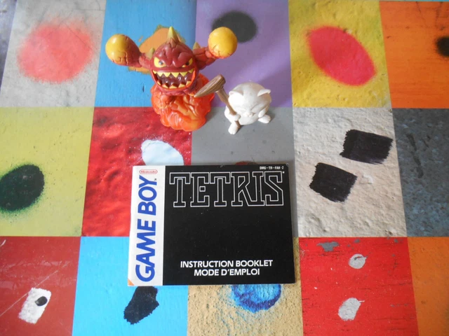 -- MoDE D'EMPLOi   * TETRIS *  --  FAH * -  pOur  NINTENDO GAMEBOY * 1990 --