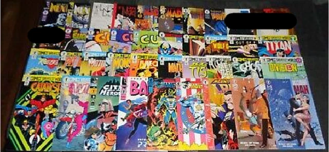 DARK HORSE comic book (LOT OF 36) BARB WIRE, GHOST, MADMAN, NEXT MEN, X (C-143)