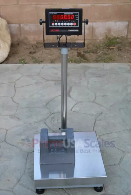 OP-915 NTEP (Legal for trade) 18"x18" Bench Scale 300 lb x .05 lb 2 YR Warranty