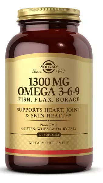 Omega 3-6-9 120 Weichkapseln Solgar