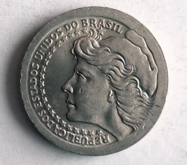 1965 BRAZIL 50 CRUZEIROS - Excellent Coin - FREE SHIP - Bin #338 2