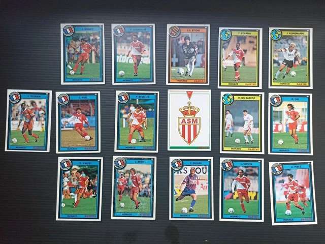 PANINI FOOTBALL 92 ROOKIE YOURI DJORKAEFF MONACO #145 EUR 39,90 - FR