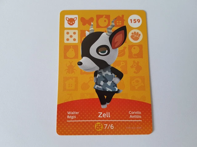 Animal Crossing Sherb Amiibo Card Buy Animal Crossing Series