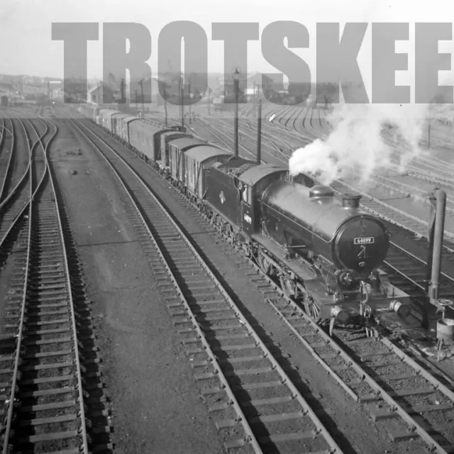 Larger Negative BR British Railways Steam Loco 64899 Class J39 Upperby 1959