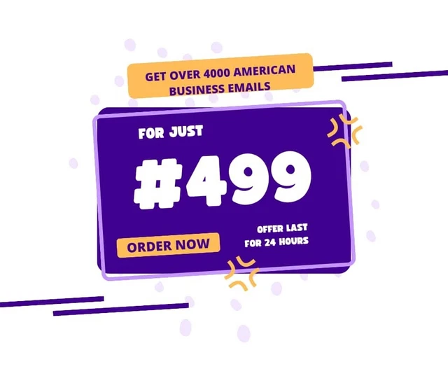 4000 USA Business Emails