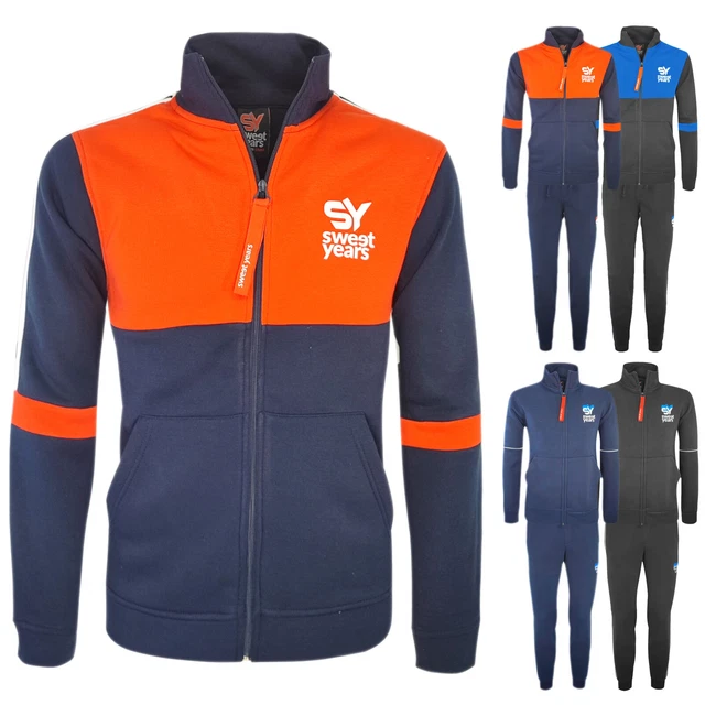 Tuta Uomo Invernale SWEET YEARS Completo Sport Maglia Felpa + Pantalone VEQUE
