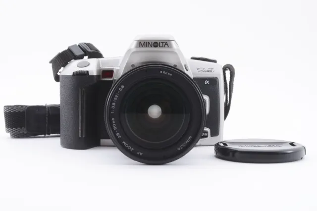 Cámara de película réflex Minolta α Alpha Sweet 35 mm con lente de 28-80 mm [Exc++] Japón #40