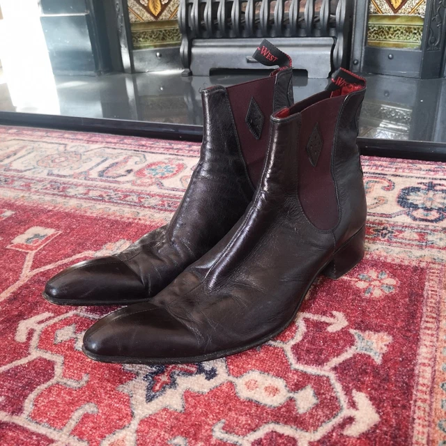 JEFFERY WEST Size UK 9 Lemmy Boots 129.00 PicClick UK
