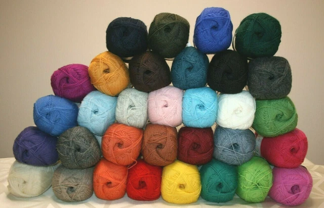 Rellana Sockenwolle Flotte Socke 100 g uni 4-fädig 75% Schurwolle