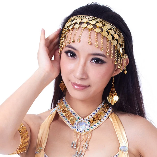 Nouvelle pièce de fer élégante tête bandeau tête chaîne danse du ventre