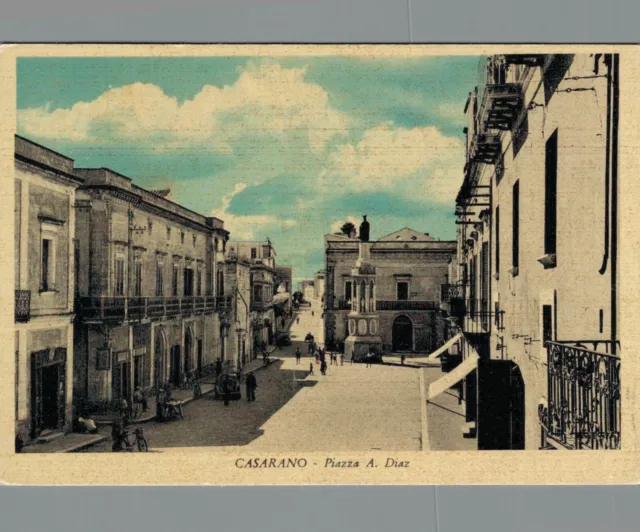 Lecce Casarano  piazza Diaz     non  spedita f. grande