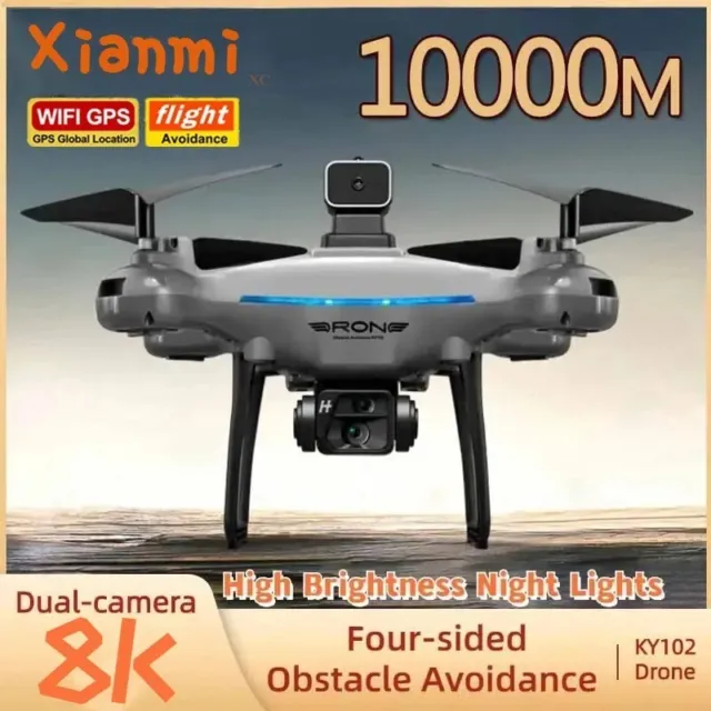 For Xiaomi Ky102 Drone 8k Profesional Dual-camera Aerial Photography 360 Obstacl